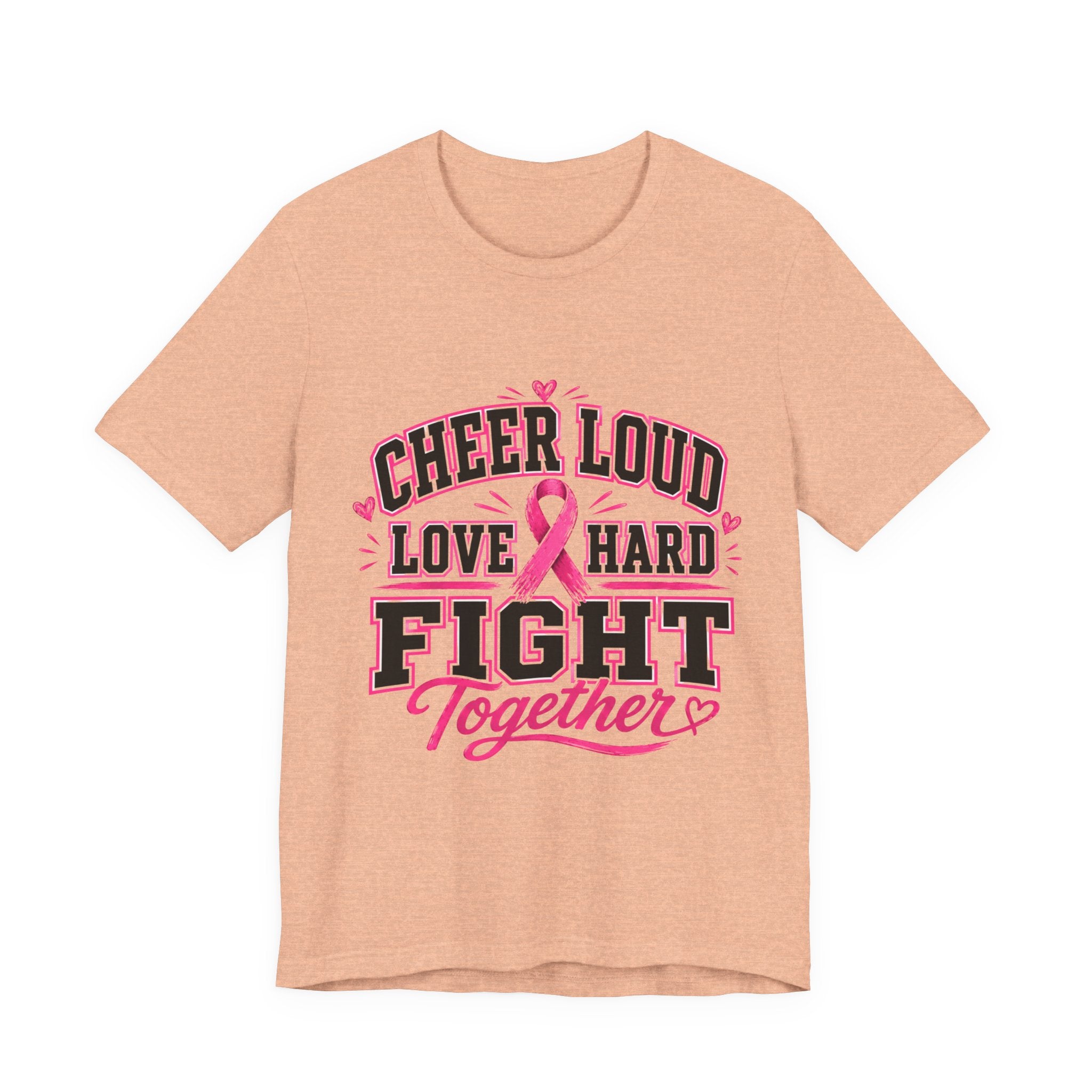 Breast Cancer Awareness Sports Mom Tee, Pink Ribbon Football Game Shirt, Team Spirit Cancer Support Shirt, October Pink Out Tee
