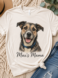 Dog Mom Customizable Shirt | Personalized Dog Mom Tee
