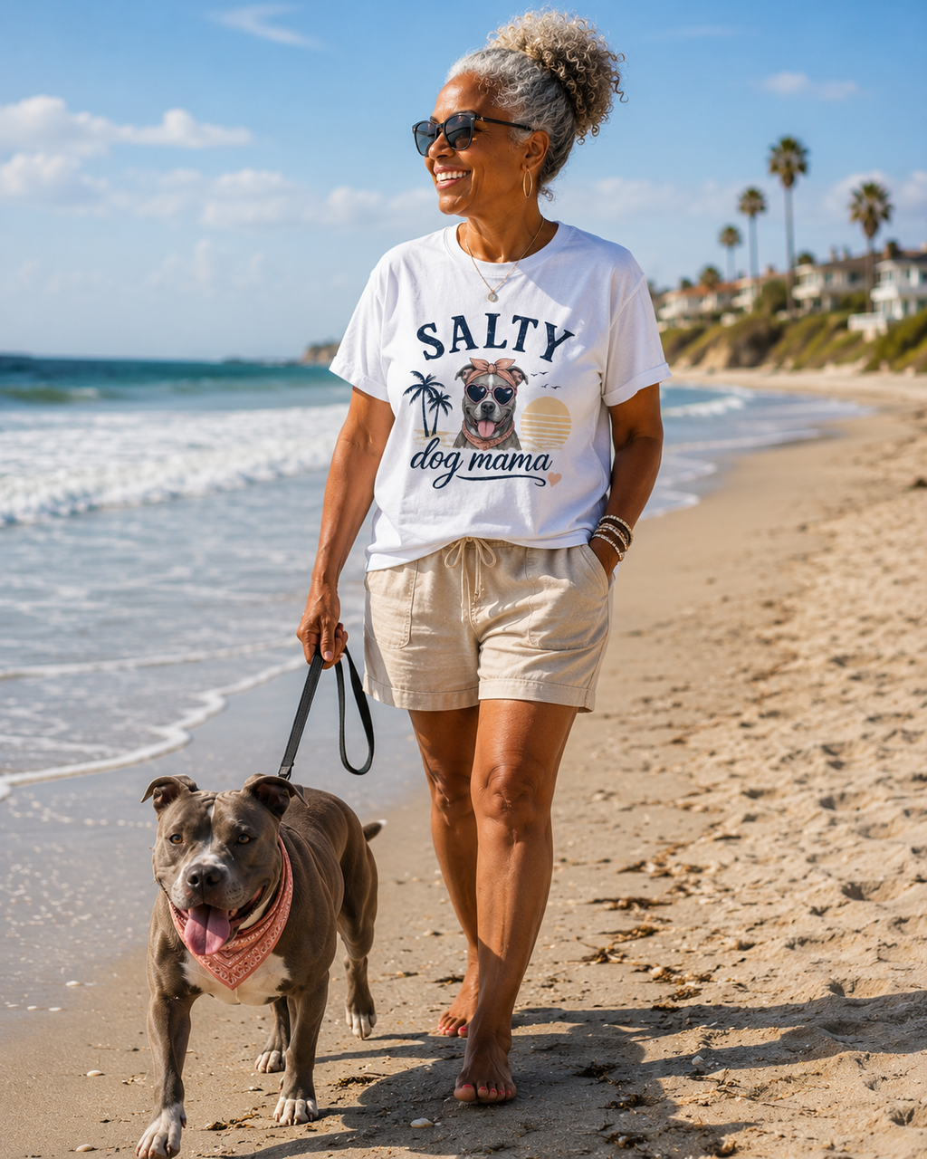 Salty Dog Mama T-Shirt