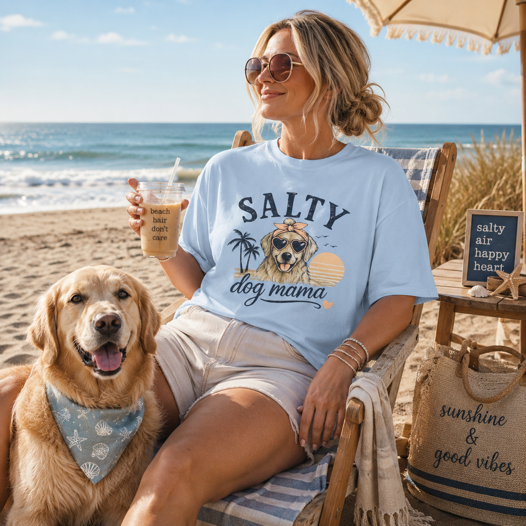 Salty Dog Mama T-Shirt