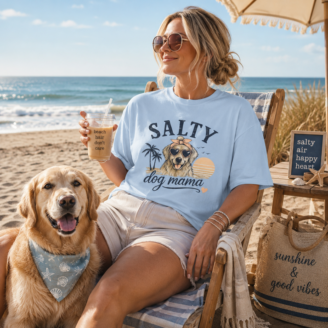 Salty Dog Mama T-Shirt