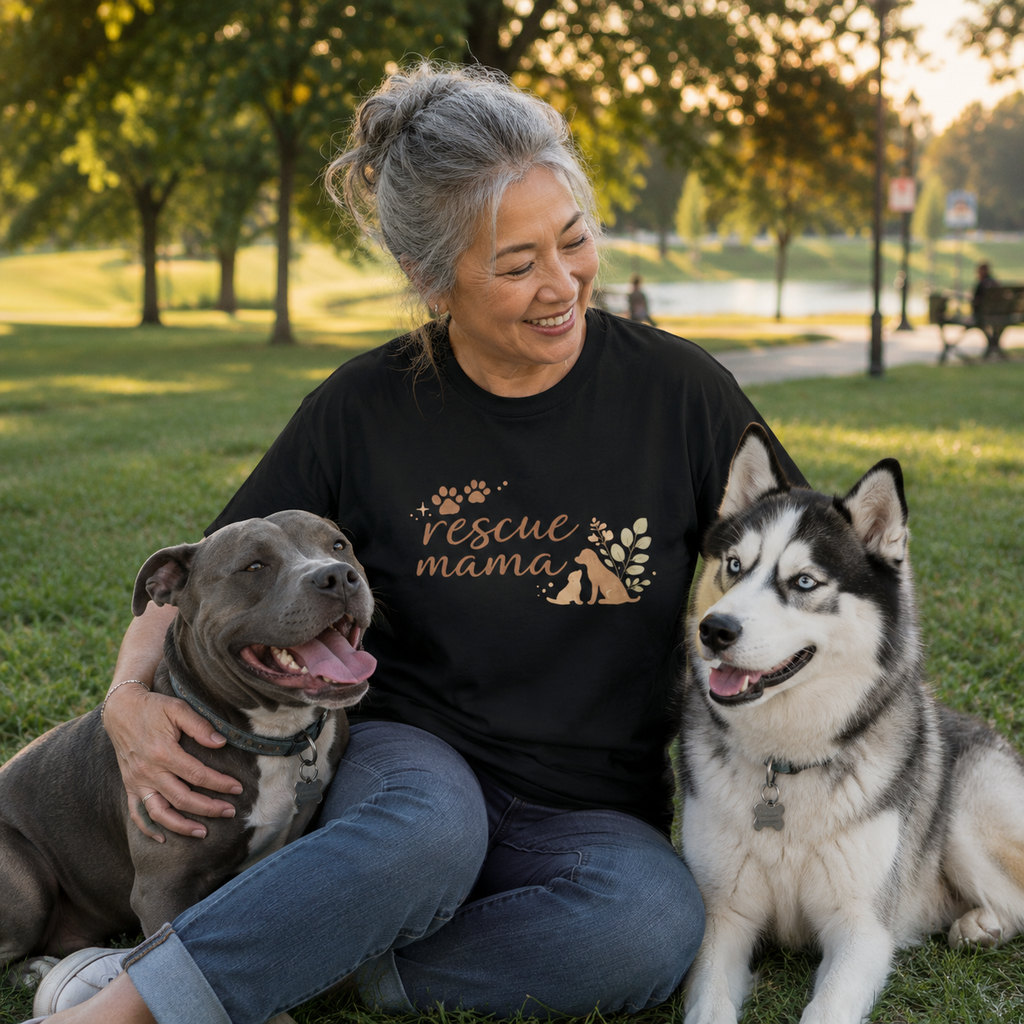 Rescue Mama Shirt | Dog Mom Shirt
