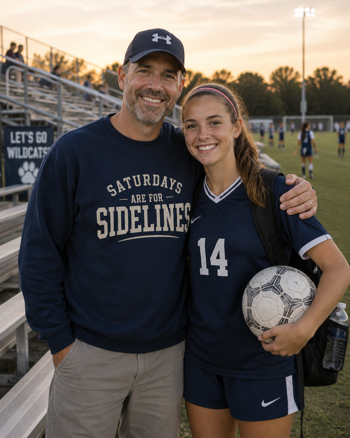 Saturdays Are For Sidelines Sweatshirt, Sports Mom Sweatshirt, Football Mom | Soccer Mom, Baseball Mom, Field Hockey Mom, Sports Parent Gift