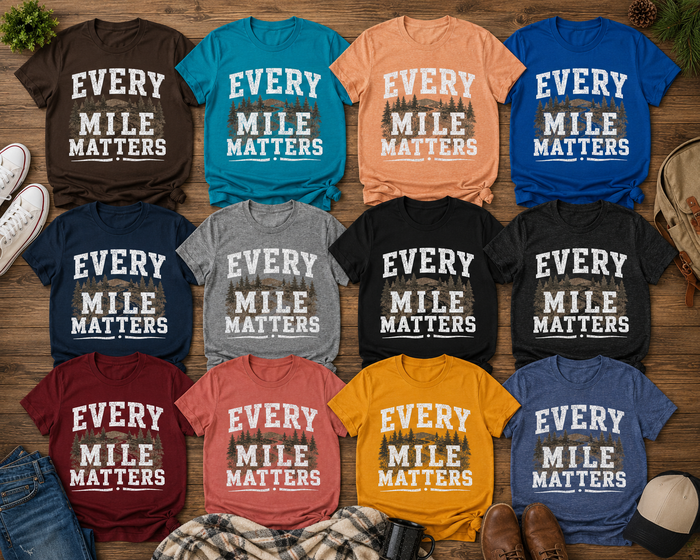 Every Mile Matters Shirt, Cross Country Shirt, XC Mom Shirt, Cross Country Parent Shirt, Runner Support Shirt, Grandparent Cross Country Tee