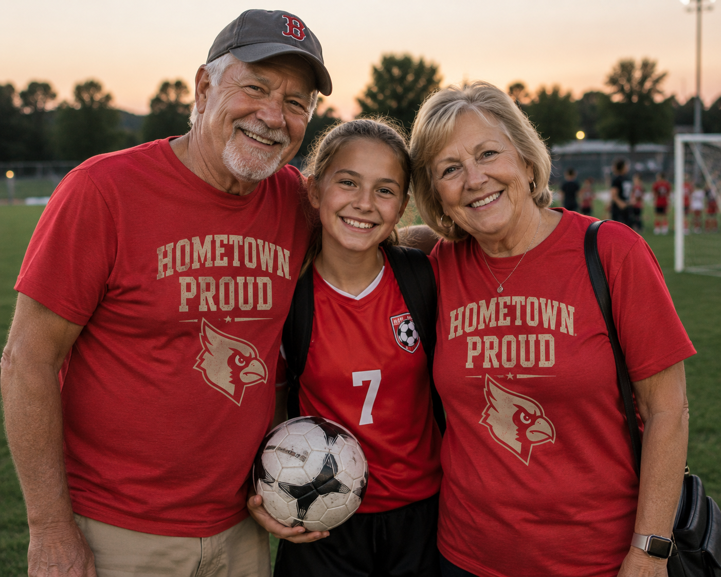 Custom Hometown Proud Shirt | Personalized School Mascot Tee | Small Town Big Dreams | Football Soccer Baseball Game Day Shirt