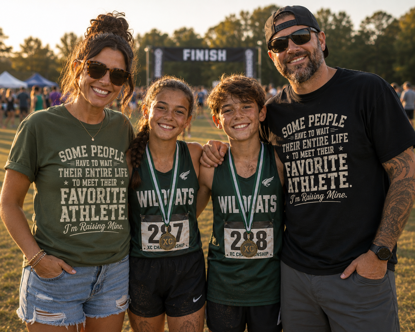 Sports Parent Shirt, I'm Raising My Favorite Athlete Tee, Football Mom Shirt, Baseball Dad Gift, Soccer Parent, Volleyball Mom