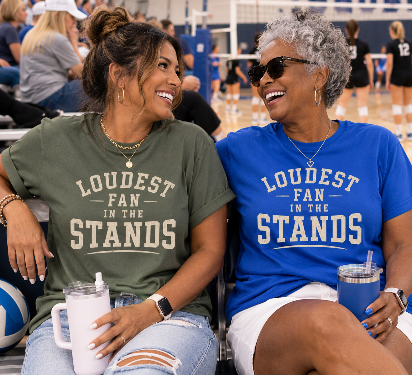 Loudest Fan In The Stands Shirt, Sports Parent Shirt, Football Mom Shirt, Soccer Dad Tee, Volleyball Grandma Gift, Baseball Fan Shirt