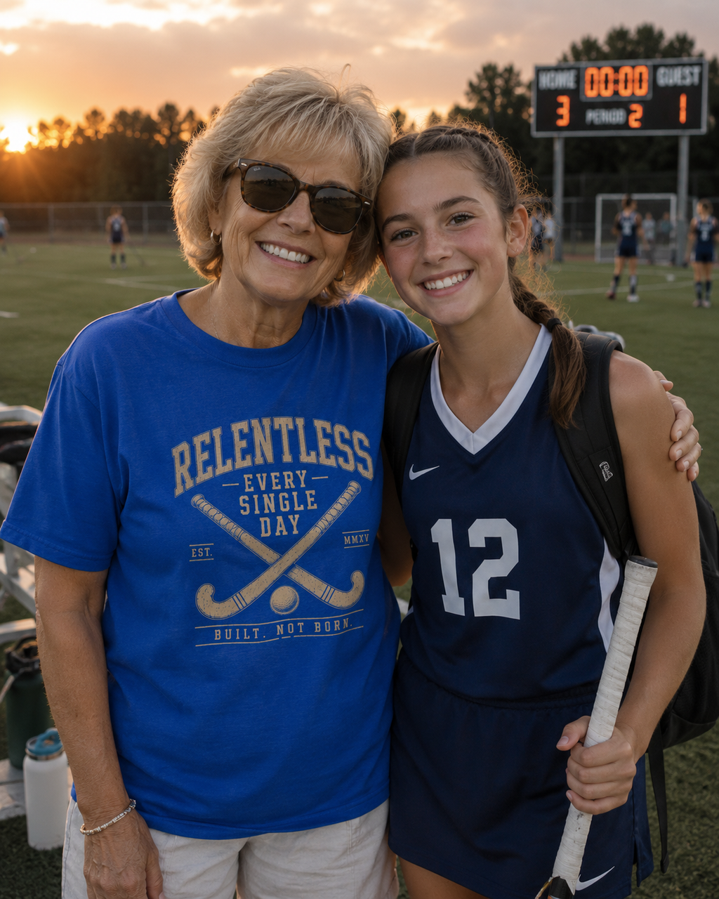 Relentless Every Single Day Field Hockey Shirt, Field Hockey Player Tee, Motivational Sports Shirt, Field Hockey Gift, Athlete T-Shirt