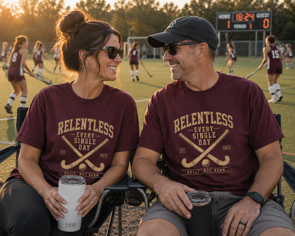Relentless Every Single Day Field Hockey Shirt, Field Hockey Player Tee, Motivational Sports Shirt, Field Hockey Gift, Athlete T-Shirt
