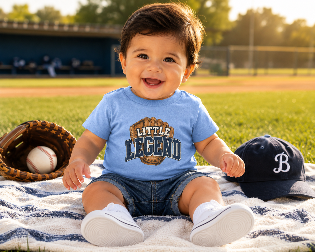 Little Legend Baby Boy Tee Infant Fine Jersey Tee