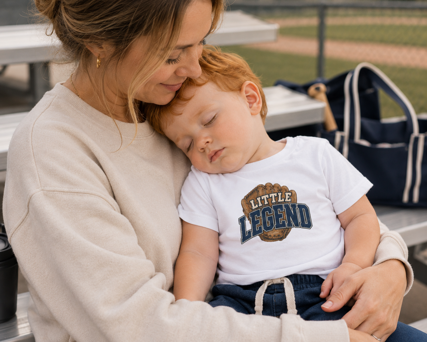 Little Legend Baby Boy Tee Infant Fine Jersey Tee