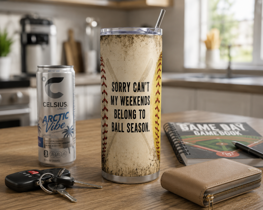 Game Day Drinkware | 20oz Stainless Steel Tumbler