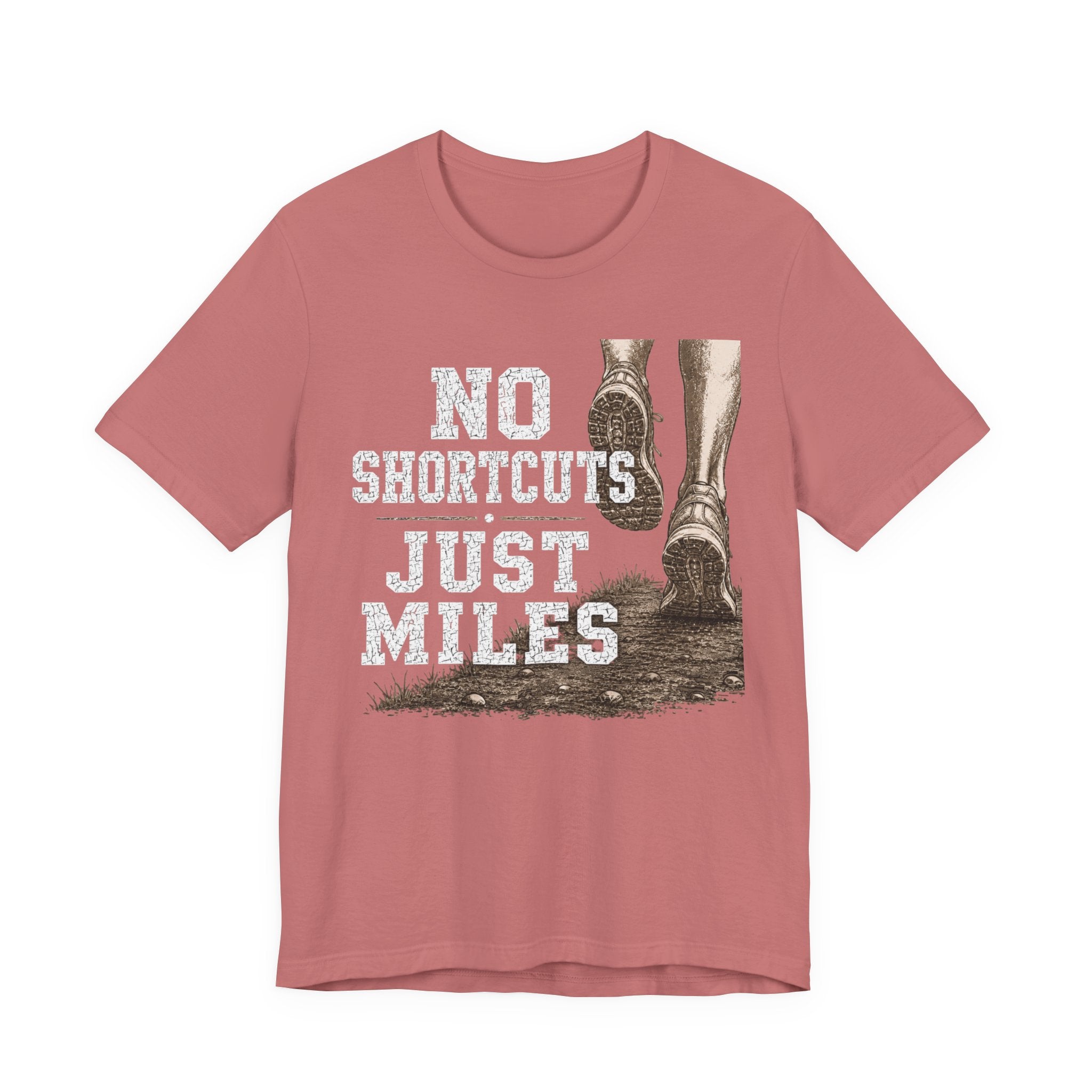 No Shortcuts Just Miles Shirt, Cross Country Shirt, XC Runner Gift, Cross Country Mom Dad Grandpa Grandma Tee, Running Team Shirt