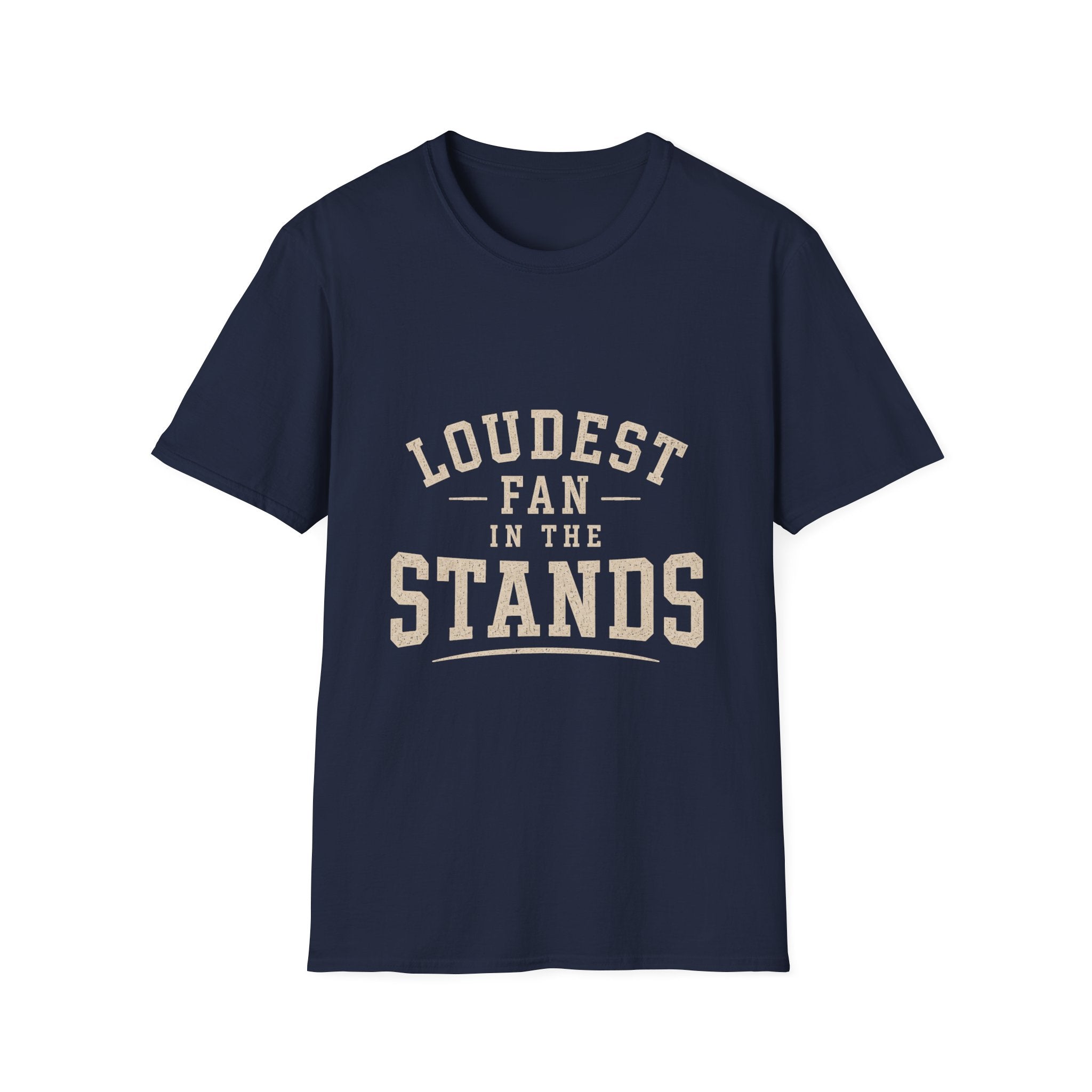 Loudest Fan in the Stands T-Shirt | Baseball Mom Shirt | Softball Mom Tee | Sports Dad Shirt | Football Soccer Basketball Fan