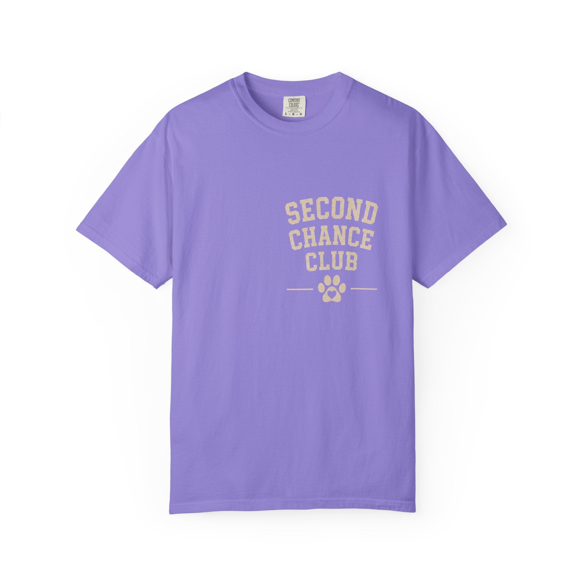 Second Chance Club Shirt, Rescue Dog Shirt, Adopt Don't Shop Tee, Dog Rescue T-Shirt, Shelter Volunteer Gift, Dog Mom Shirt, Rescue Mama Tee