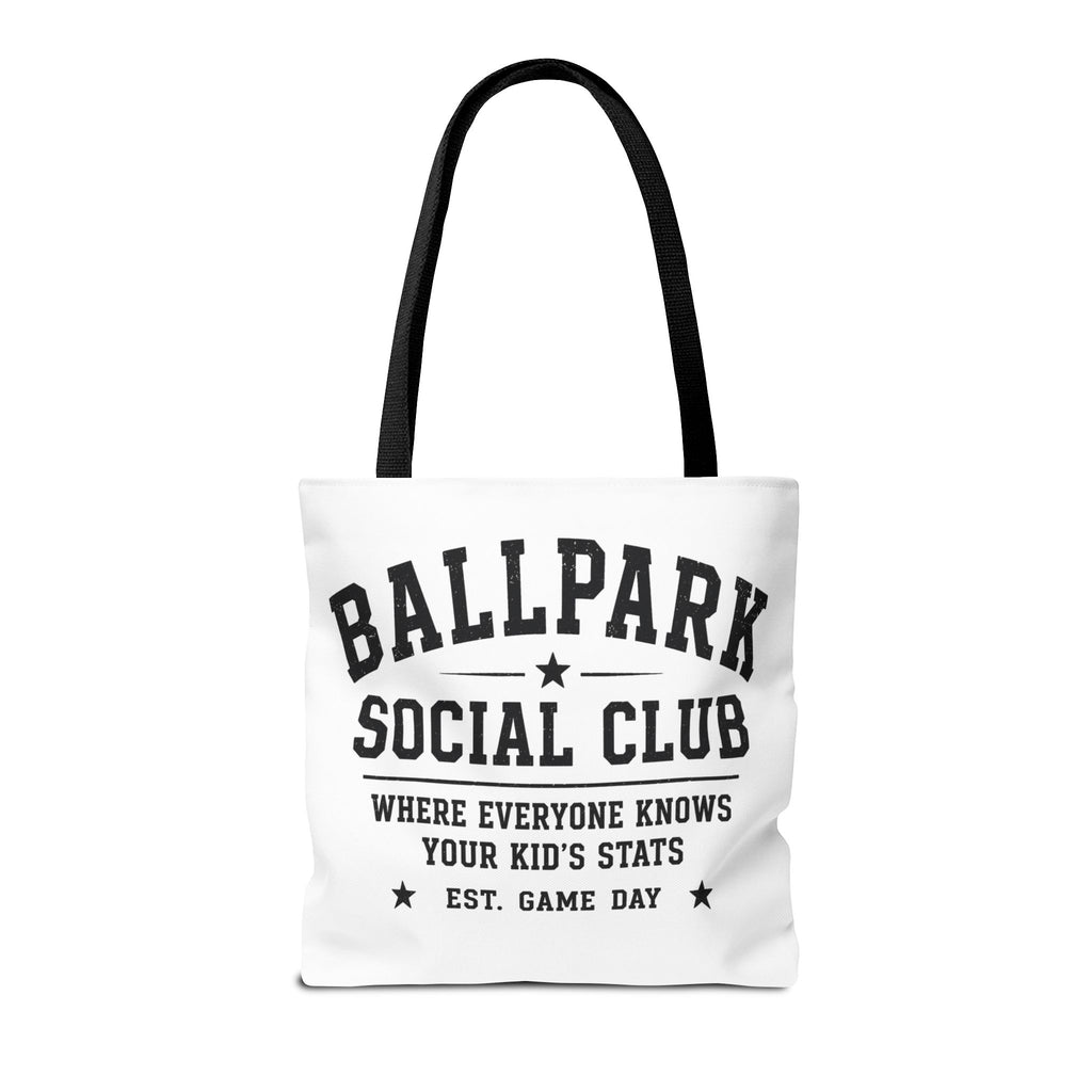 Sports Mom Tote Bag | Allover Print Mom Tote, Athletic Team Carrier