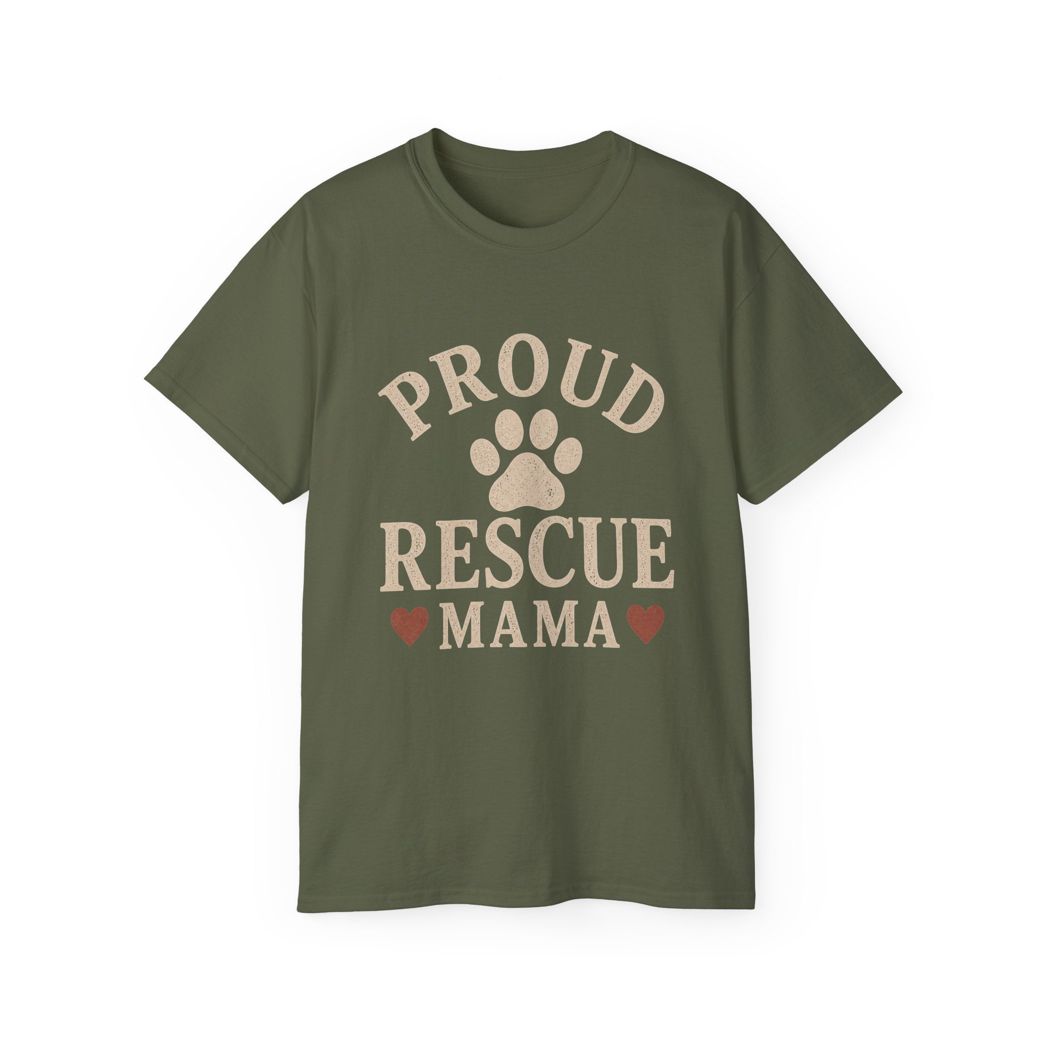 Rescue Dog Mom Shirt, Proud Rescue Mama Tee, Adopt Don't Shop Shirt, Dog Lover Gift, Animal Rescue T-Shirt, Pet Adoption Gift