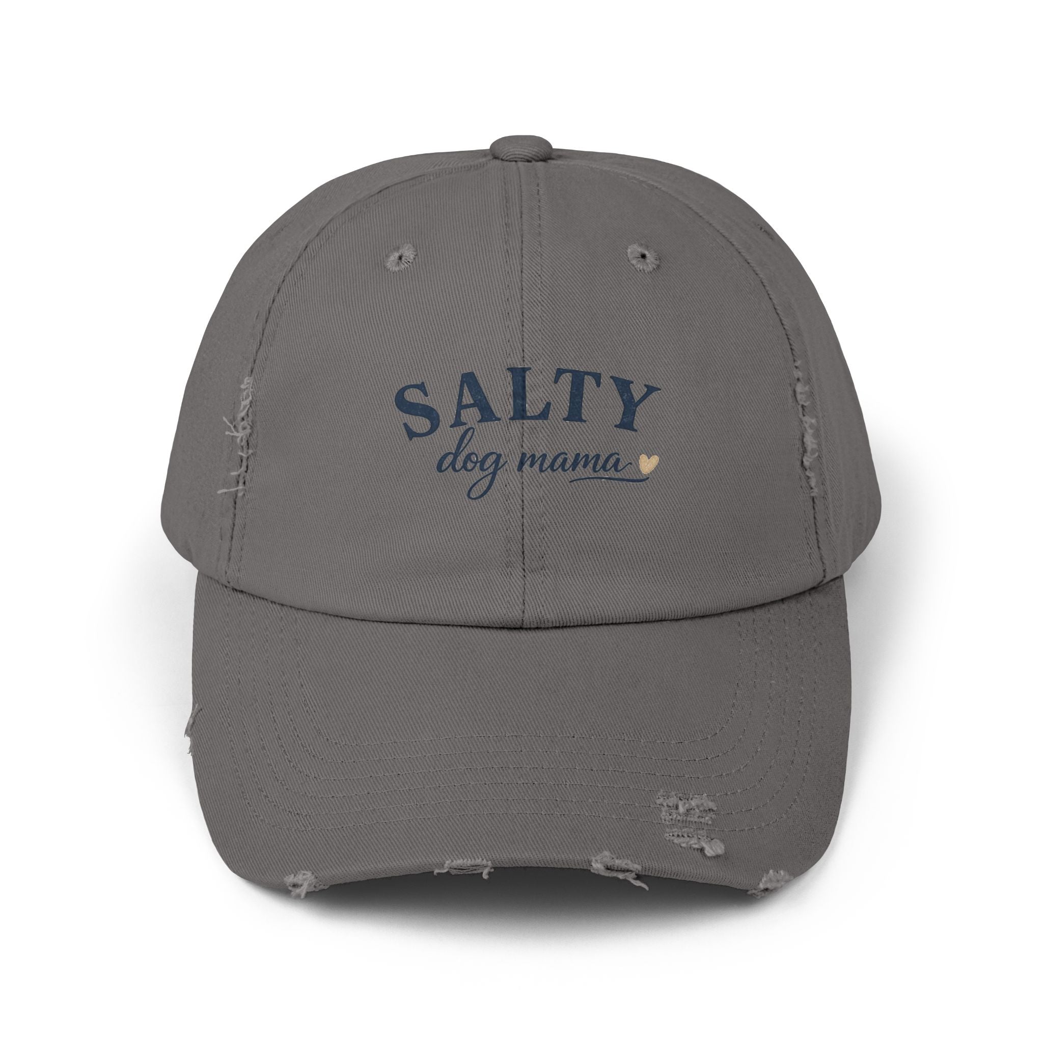Distressed Dog Mom Hat