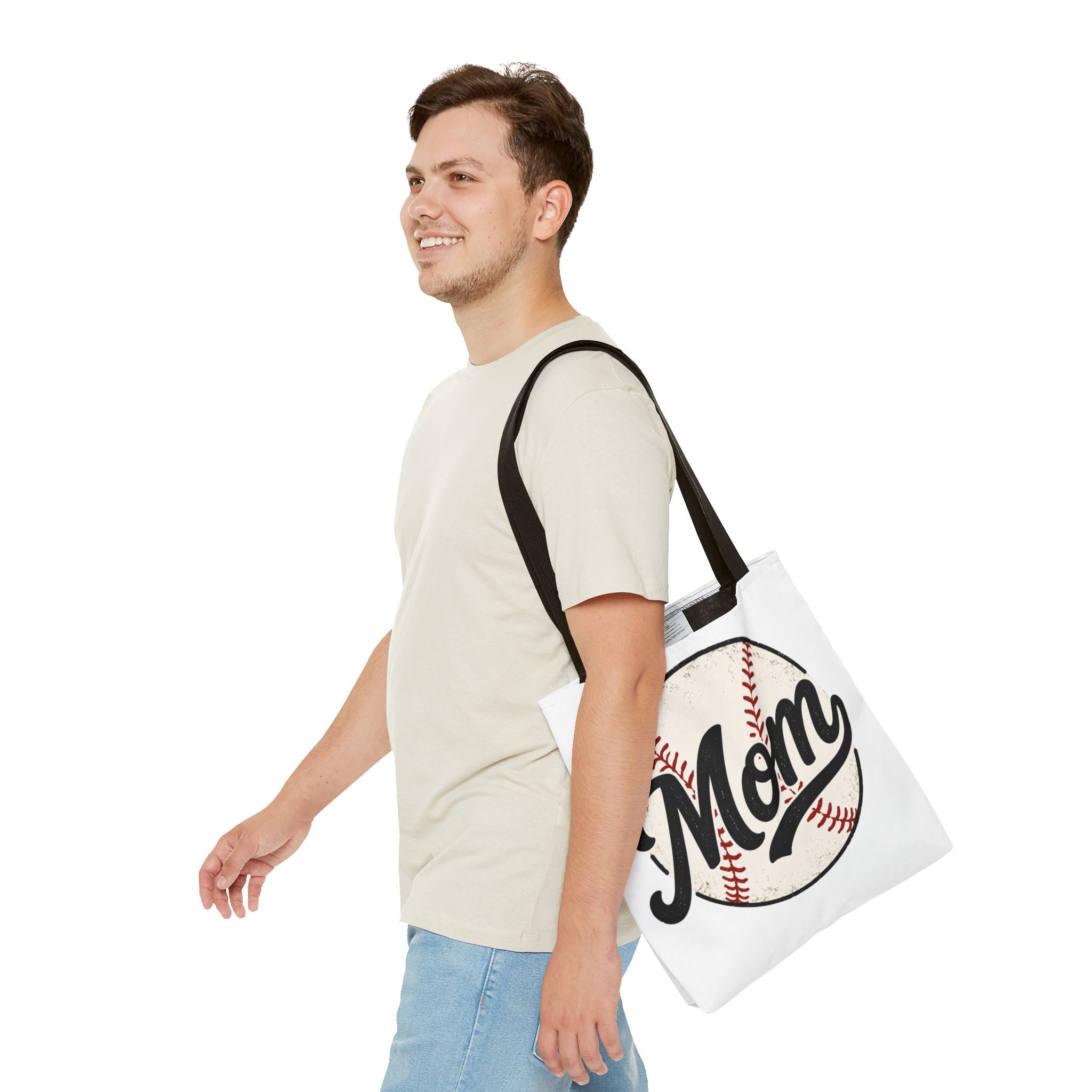 Baseball Mom Tote Bag | Mom Baseball Tote