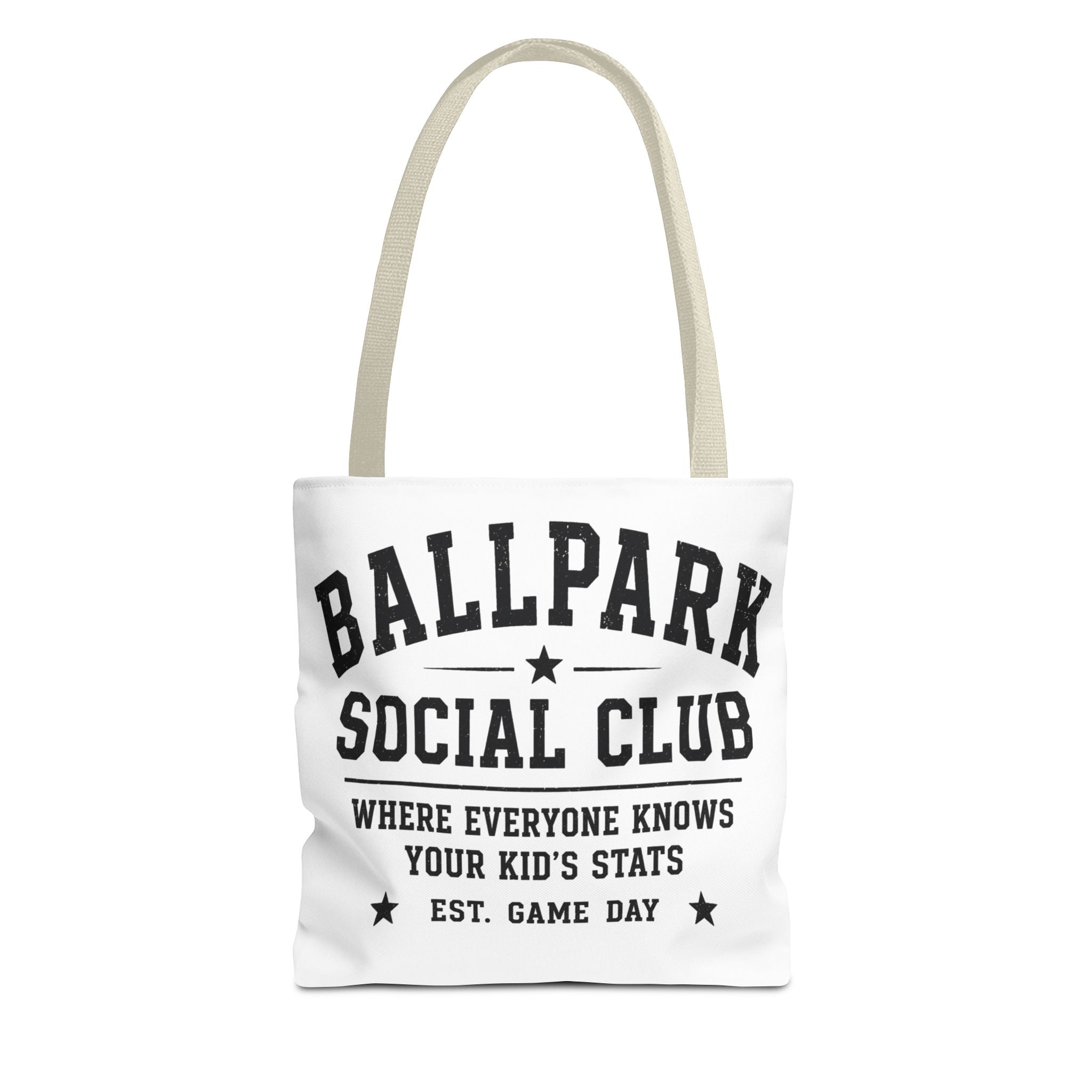 Sports Mom Tote Bag | Allover Print Mom Tote, Athletic Team Carrier