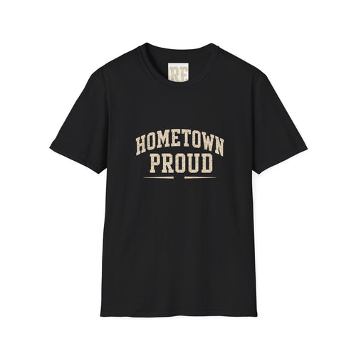Custom Hometown Proud Shirt | Personalized School Mascot Tee | Small Town Big Dreams | Football Soccer Baseball Game Day Shirt