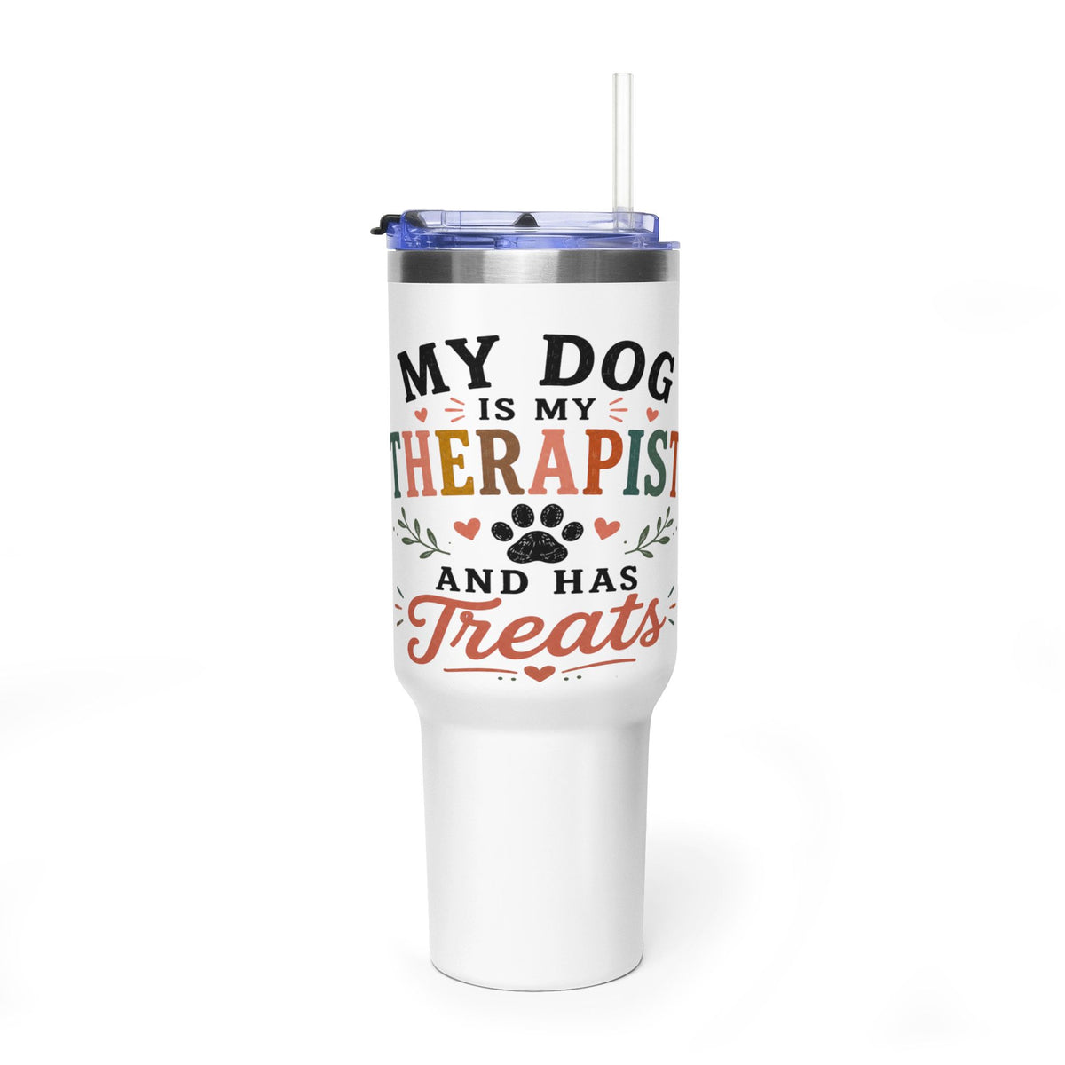 Funny Dog Mom 40oz Tumbler | Vacuum Thermal Tumbler