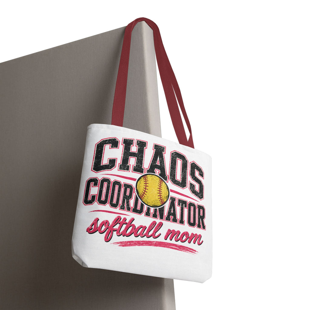 Softball Mom Tote Bag | All-Over Print Sports Mom Tote