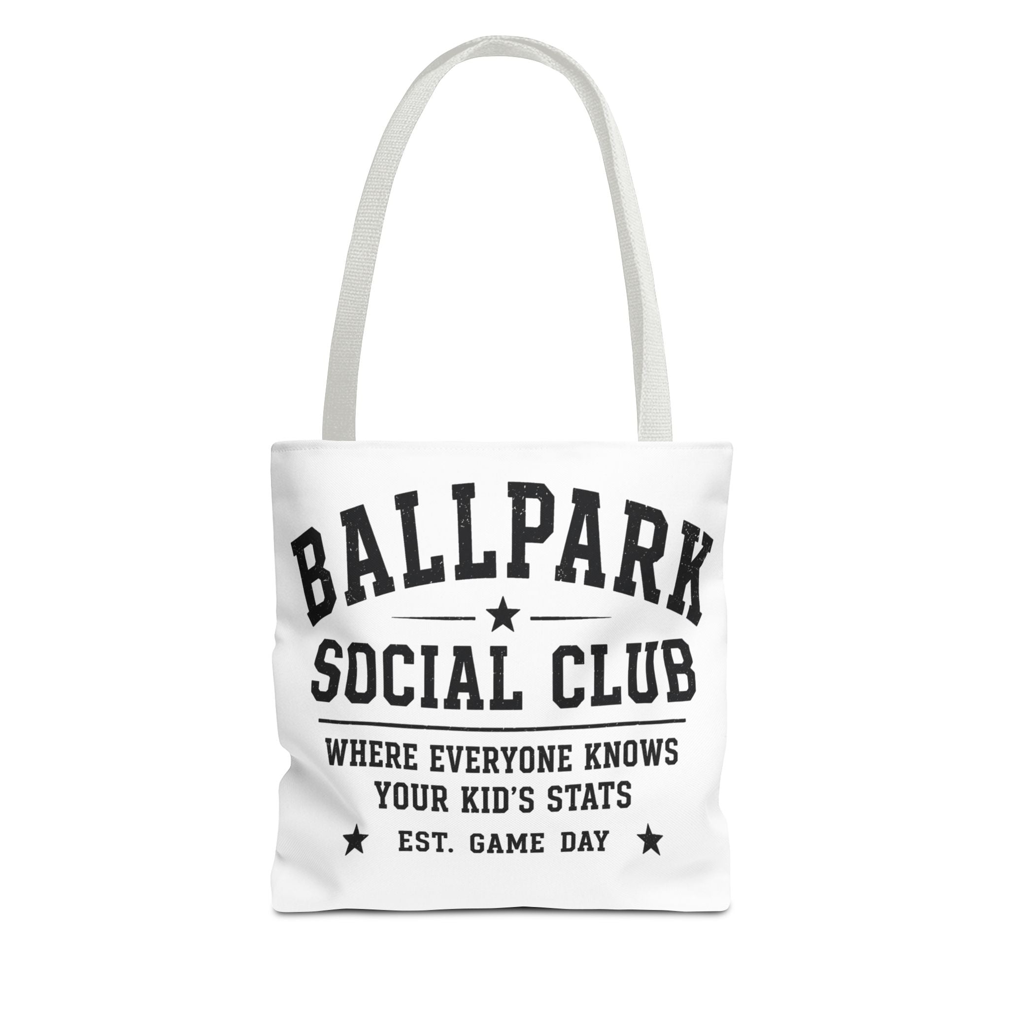 Sports Mom Tote Bag | Allover Print Mom Tote, Athletic Team Carrier