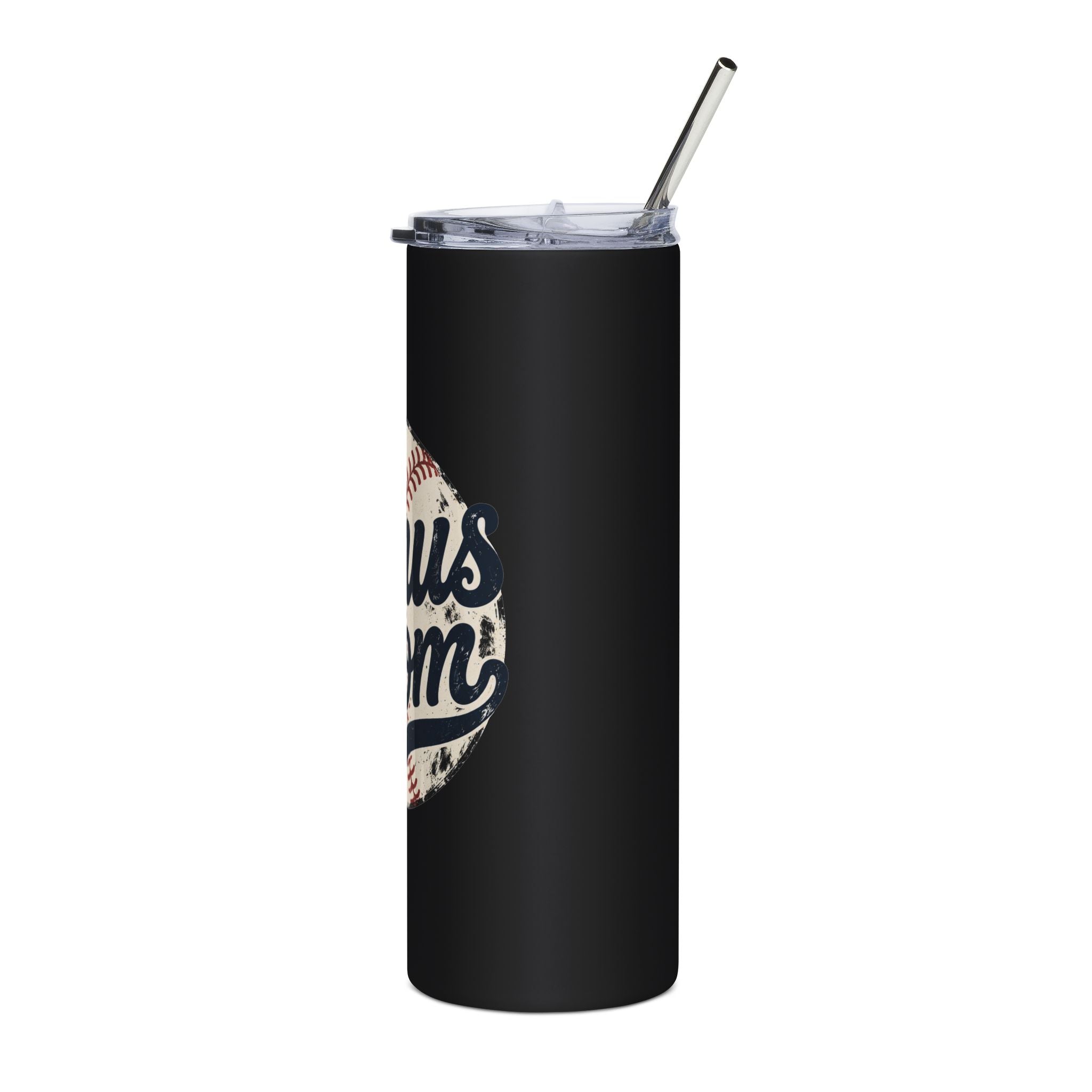 Bonus Mom Baseball Tumbler | 20oz Stainless Steel Travel Cup