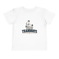 Tiny Teammate Baseball Toddler Short Sleeve Tee | Kids Sports Shirt