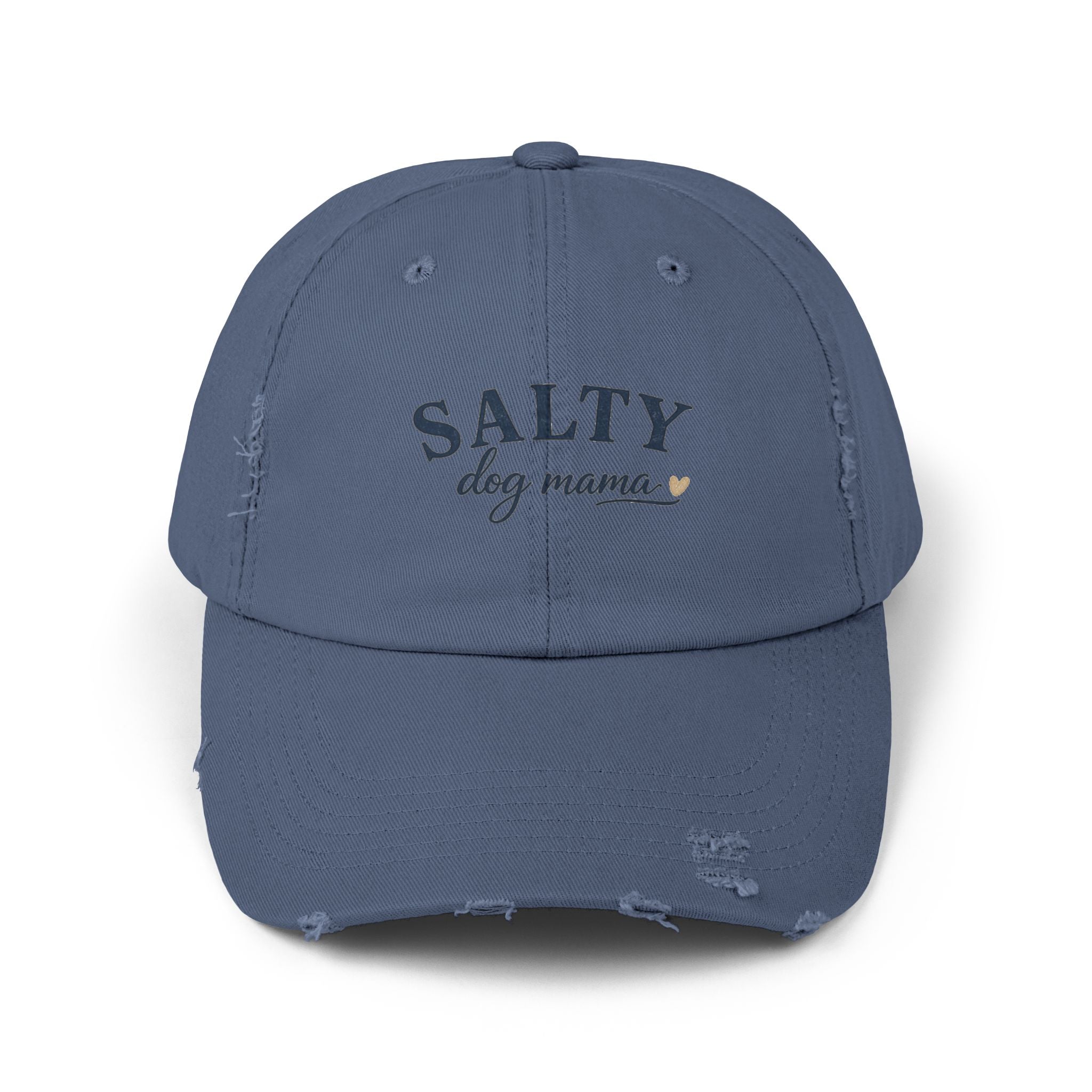 Distressed Dog Mom Hat