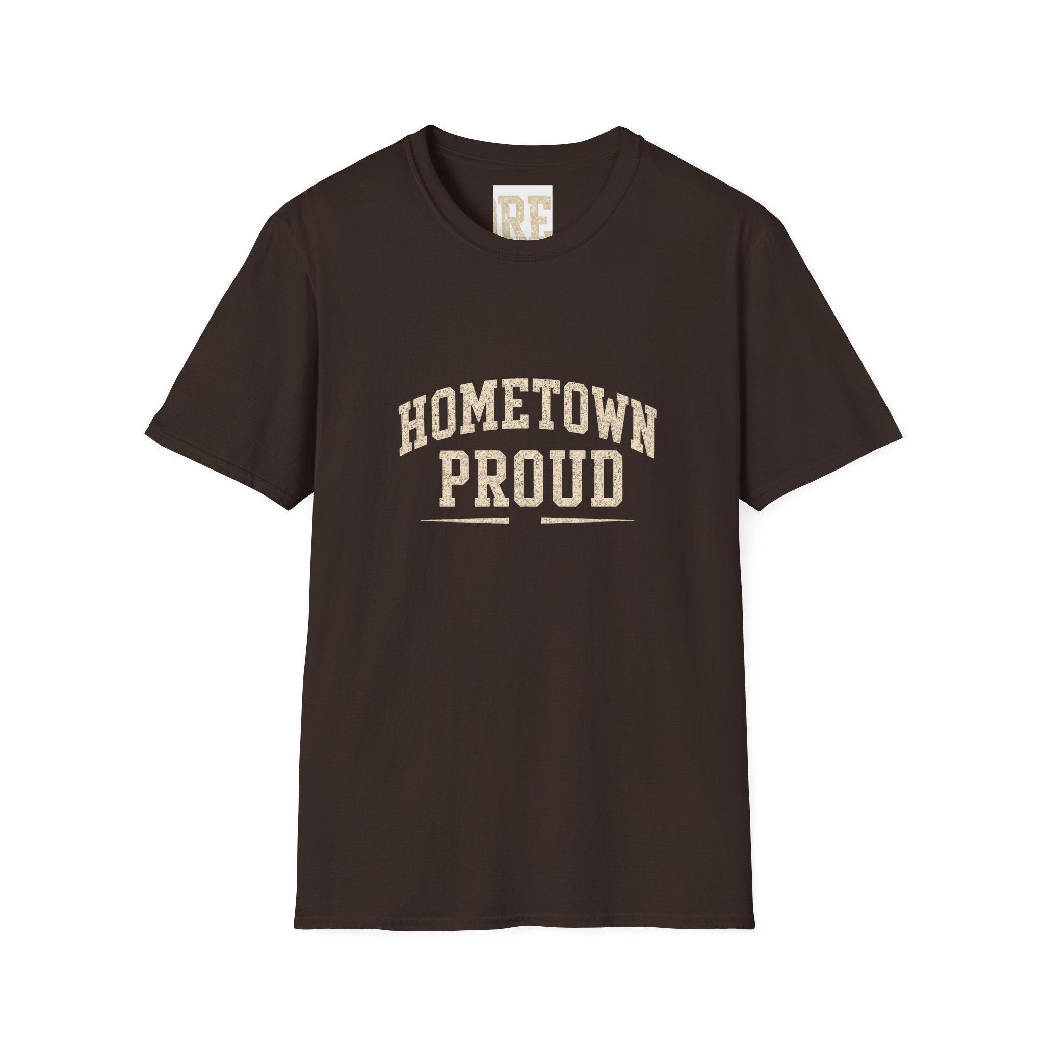 Custom Hometown Proud Shirt | Personalized School Mascot Tee | Small Town Big Dreams | Football Soccer Baseball Game Day Shirt