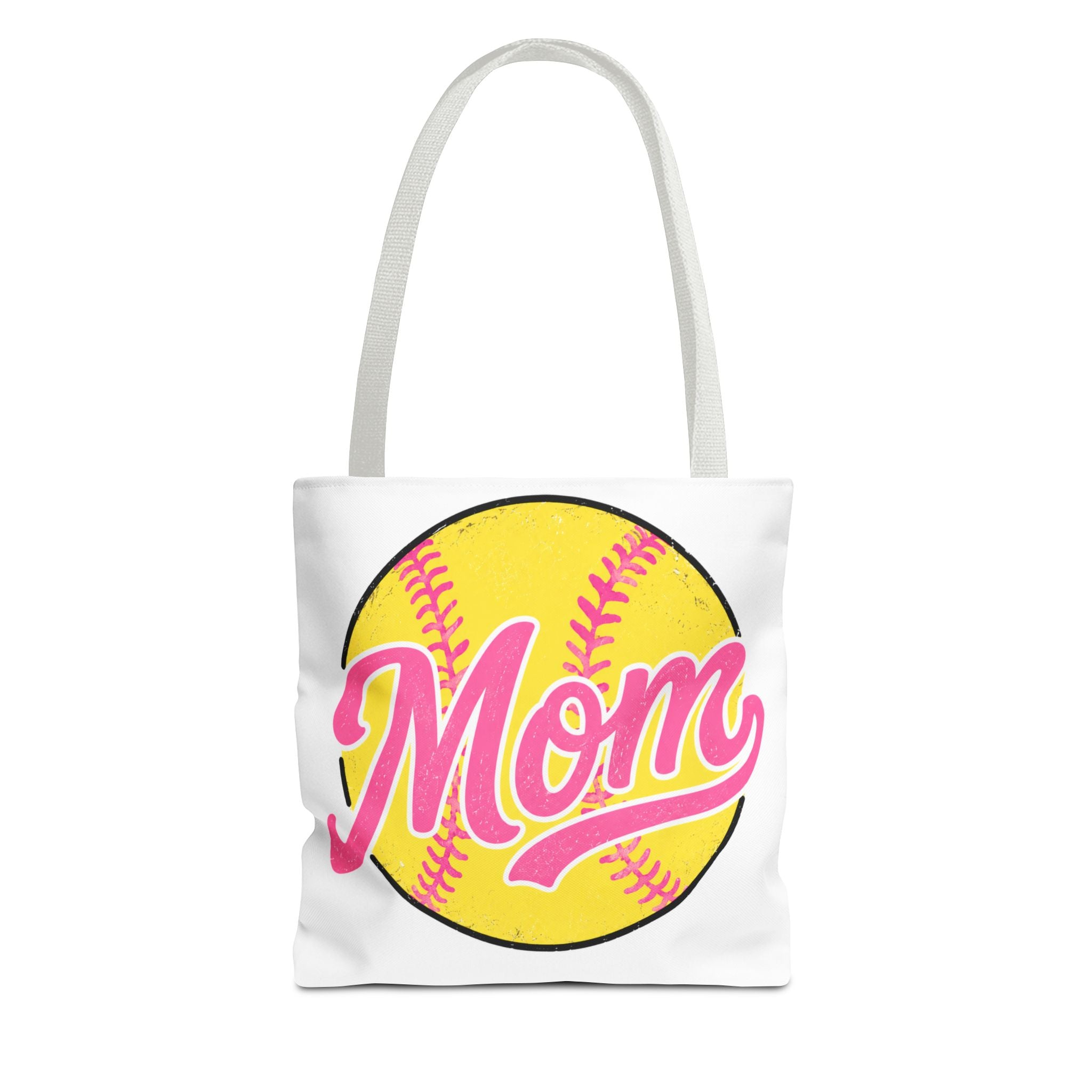Softball Mom Tote Bag | Canvas Tote, All-Over Print
