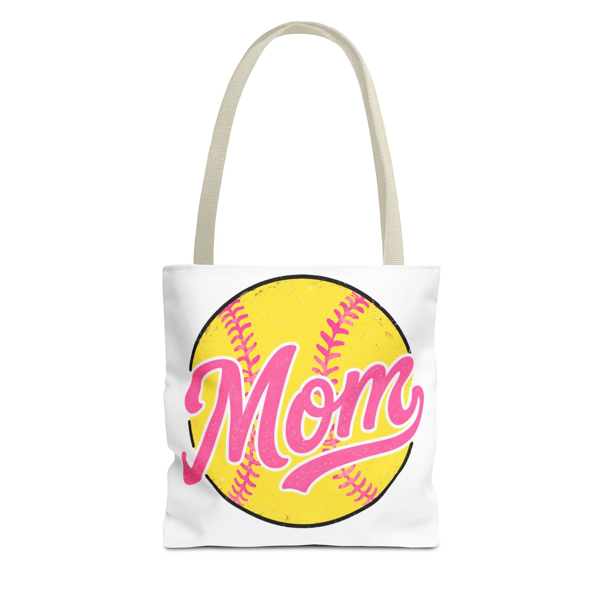 Softball Mom Tote Bag | Canvas Tote, All-Over Print