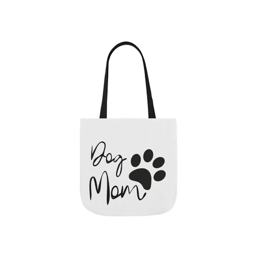 Dog Mom Canvas Tote Bag
