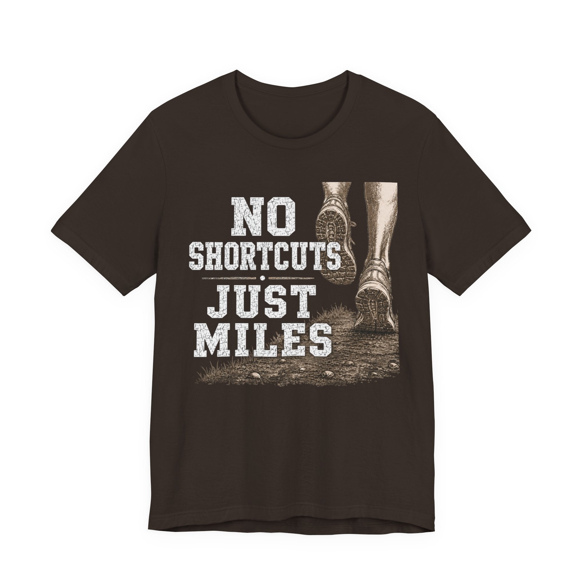 No Shortcuts Just Miles Shirt, Cross Country Shirt, XC Runner Gift, Cross Country Mom Dad Grandpa Grandma Tee, Running Team Shirt