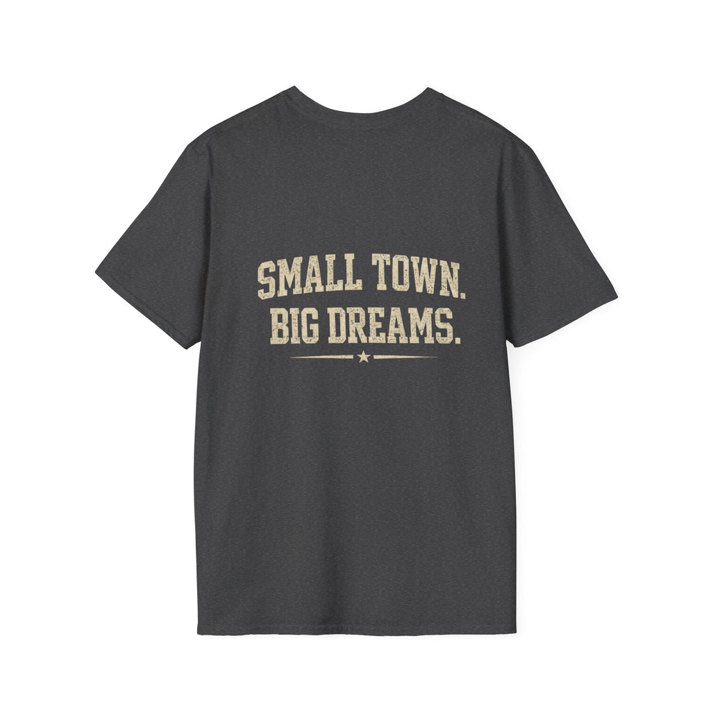 Custom Hometown Proud Shirt | Personalized School Mascot Tee | Small Town Big Dreams | Football Soccer Baseball Game Day Shirt