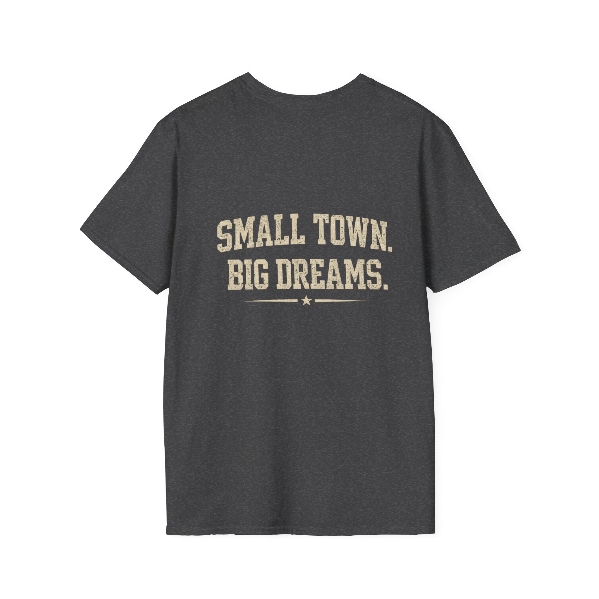 Custom Hometown Proud Shirt | Personalized School Mascot Tee | Small Town Big Dreams | Football Soccer Baseball Game Day Shirt