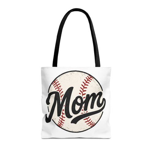 Baseball Mom Tote Bag | Mom Baseball Tote