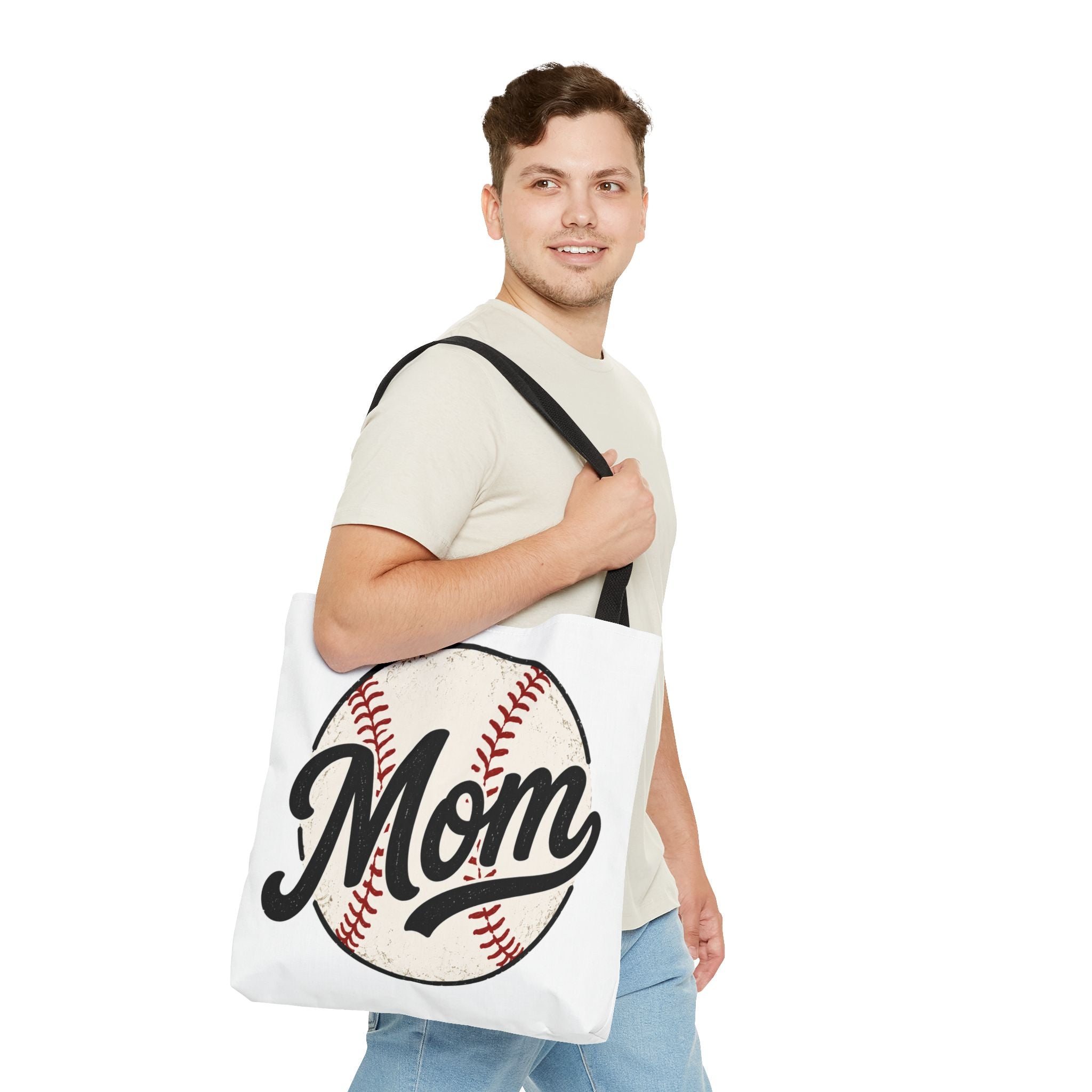 Baseball Mom Tote Bag | Mom Baseball Tote