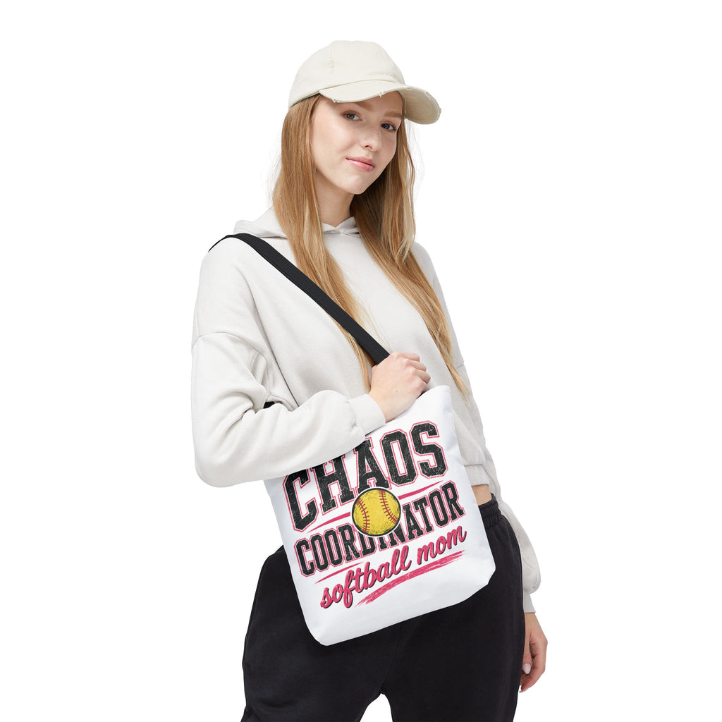 Softball Mom Tote Bag | All-Over Print Sports Mom Tote
