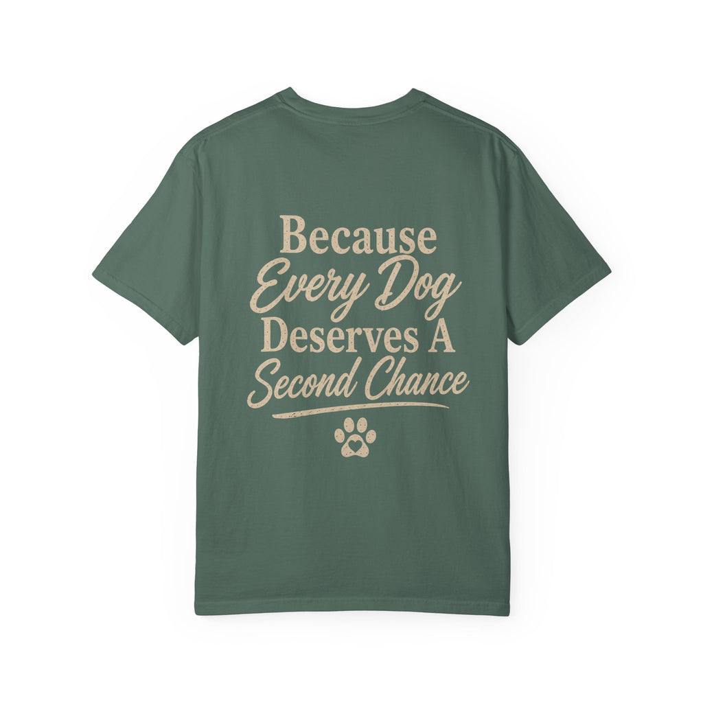 Second Chance Club Shirt, Rescue Dog Shirt, Adopt Don't Shop Tee, Dog Rescue T-Shirt, Shelter Volunteer Gift, Dog Mom Shirt, Rescue Mama Tee