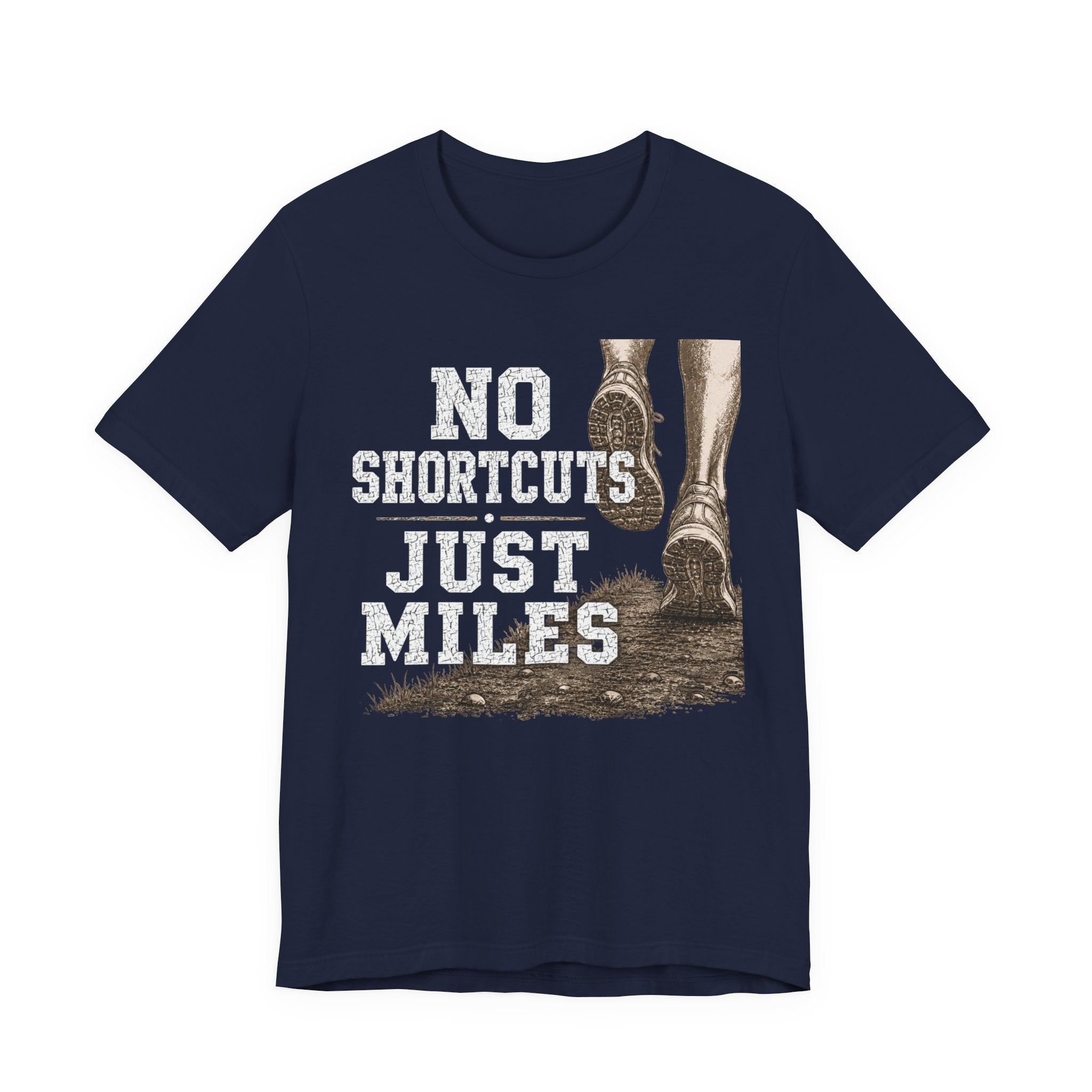 No Shortcuts Just Miles Shirt, Cross Country Shirt, XC Runner Gift, Cross Country Mom Dad Grandpa Grandma Tee, Running Team Shirt