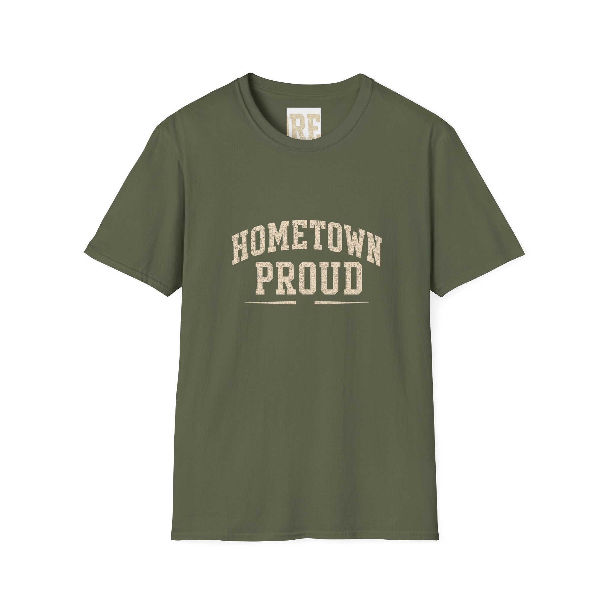 Custom Hometown Proud Shirt | Personalized School Mascot Tee | Small Town Big Dreams | Football Soccer Baseball Game Day Shirt