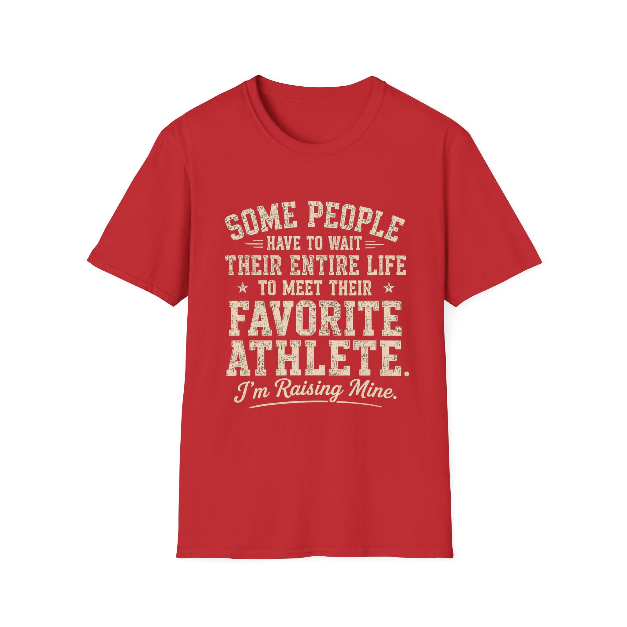 Sports Parent Shirt, I'm Raising My Favorite Athlete Tee, Football Mom Shirt, Baseball Dad Gift, Soccer Parent, Volleyball Mom