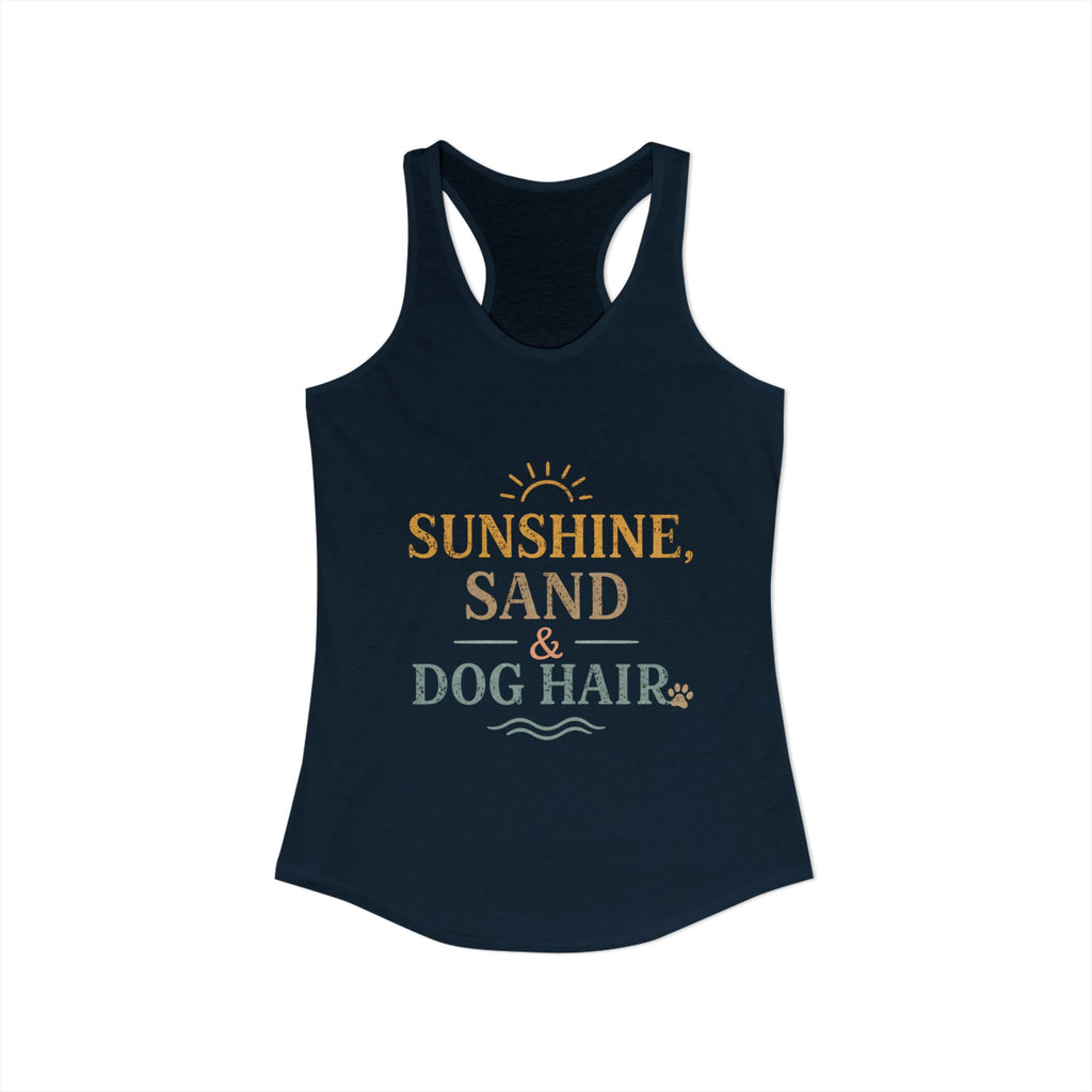 Women's Ideal Racerback Tank | Dog and beach themed tanks