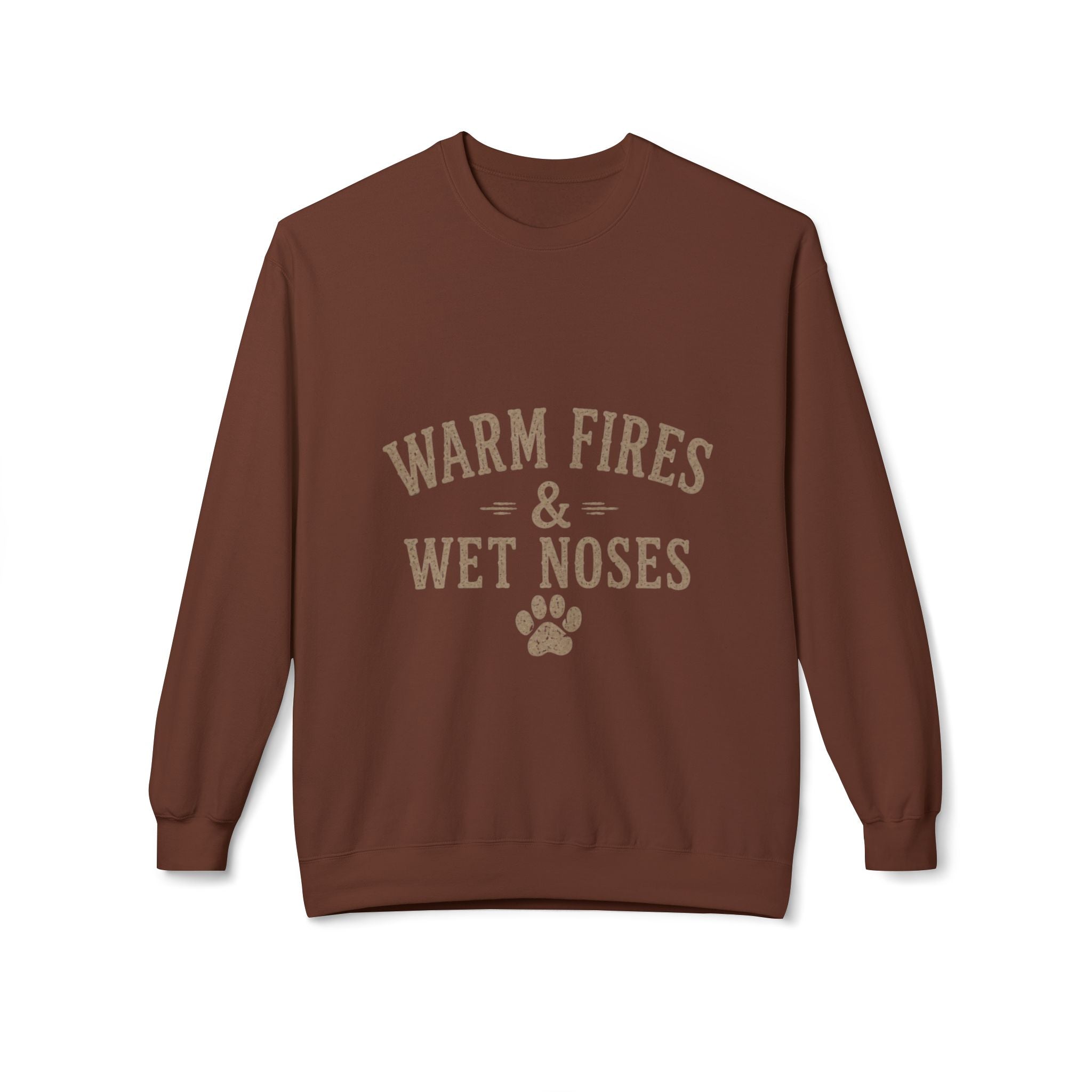 Dog Mom Sweatshirt, Cozy Fall Dog Lover Crewneck, Campfire Dog Sweatshirt, Dog Lover Gift, Autumn Puppy Sweatshirt