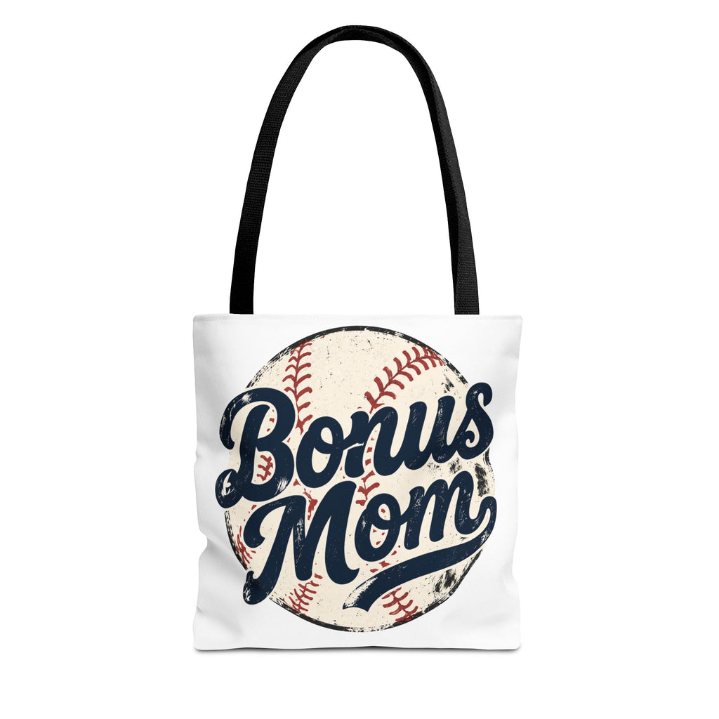 Bonus Mom Baseball Tote Bag | Mom Baseball Tote