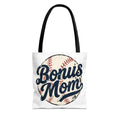 Bonus Mom Baseball Tote Bag | Mom Baseball Tote