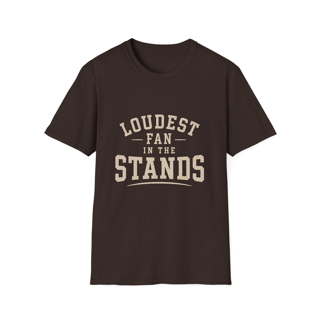 Loudest Fan In The Stands Shirt, Sports Parent Shirt, Football Mom Shirt, Soccer Dad Tee, Volleyball Grandma Gift, Baseball Fan Shirt